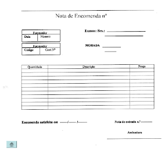 Nota de encomenda - Banco de Portugal