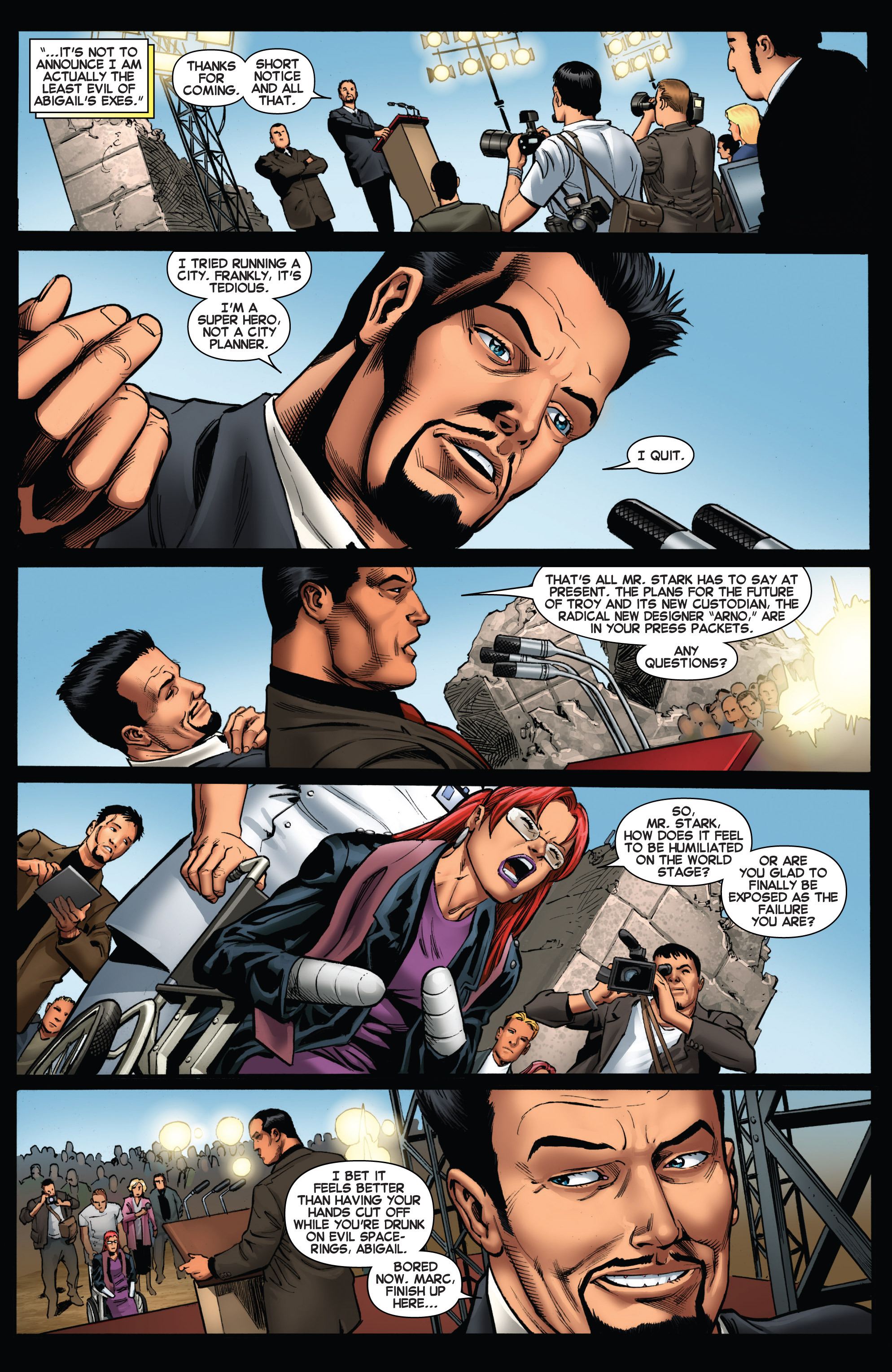 Read online Iron Man (2013) comic -  Issue #22 - 15