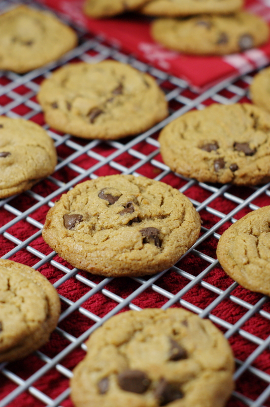 Spiced Browned Butter Chocolate Chip Cookies The Kitchen is My Playground