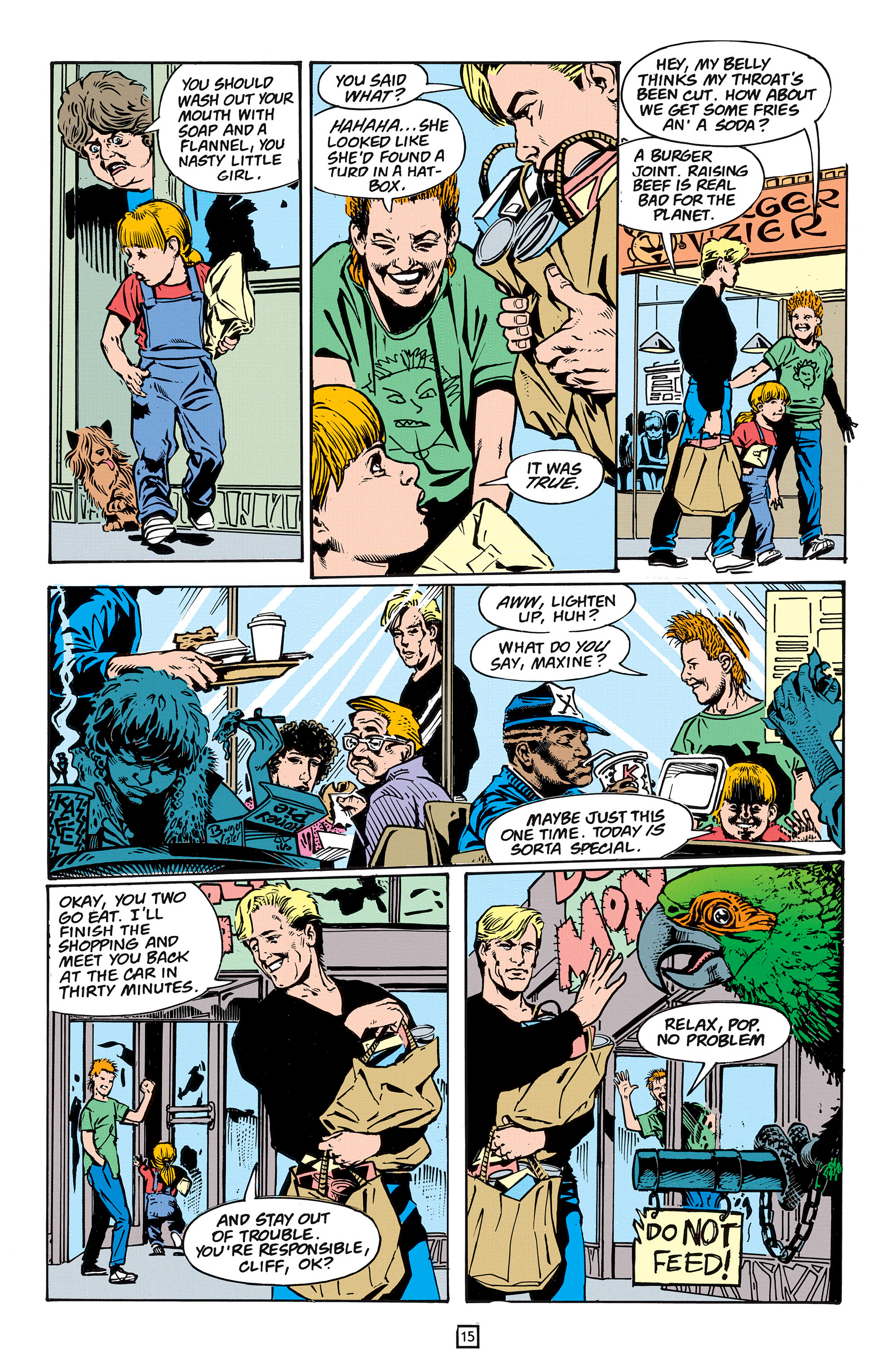 Read online Animal Man (1988) comic -  Issue #57 - 16