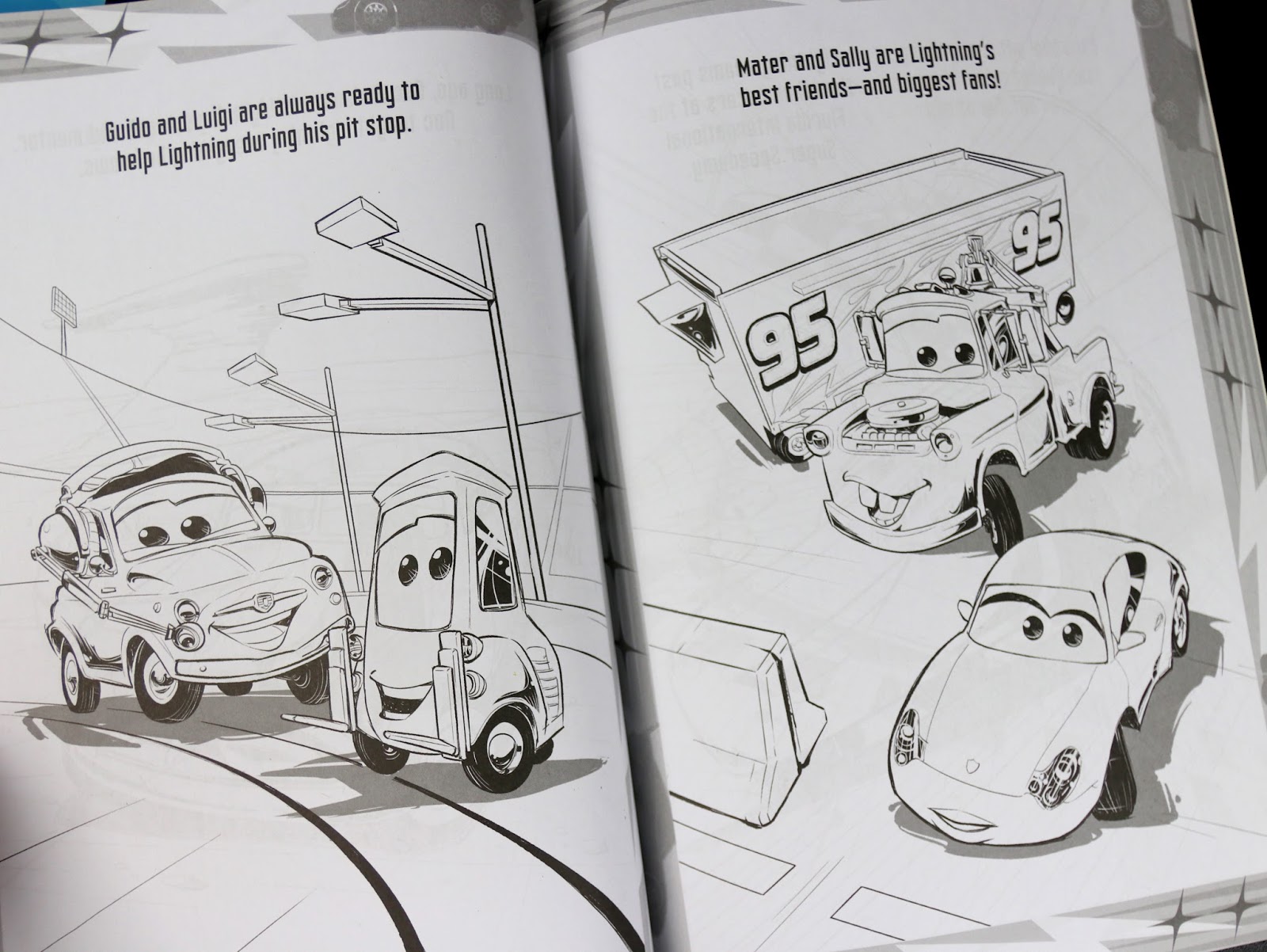 Dan The Pixar Fan: Cars 3: Color & Paint Books