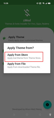 How to Change Realme Theme Using ZMod App 3