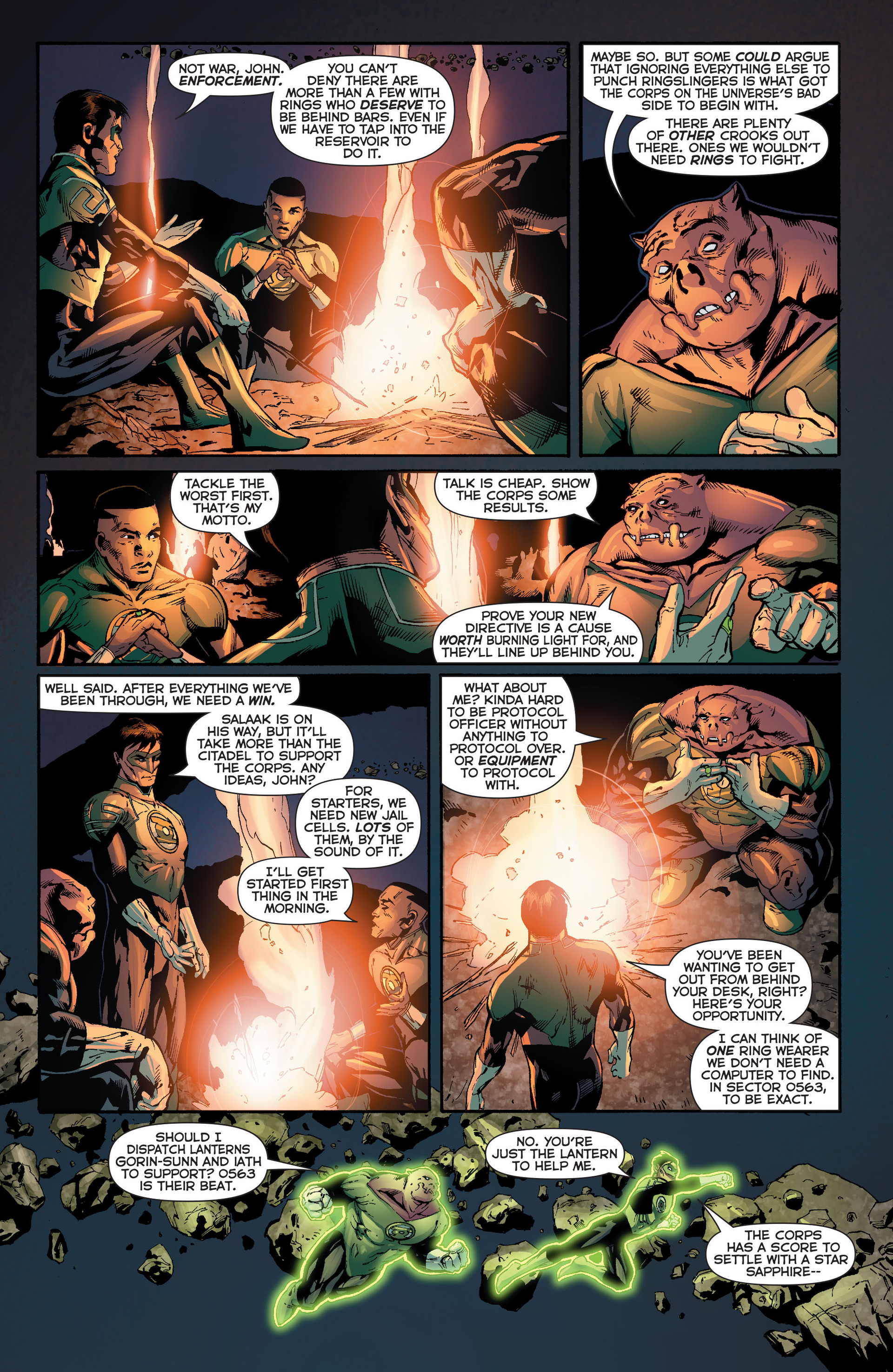 Read online Green Lantern (2011) comic -  Issue #25 - 7