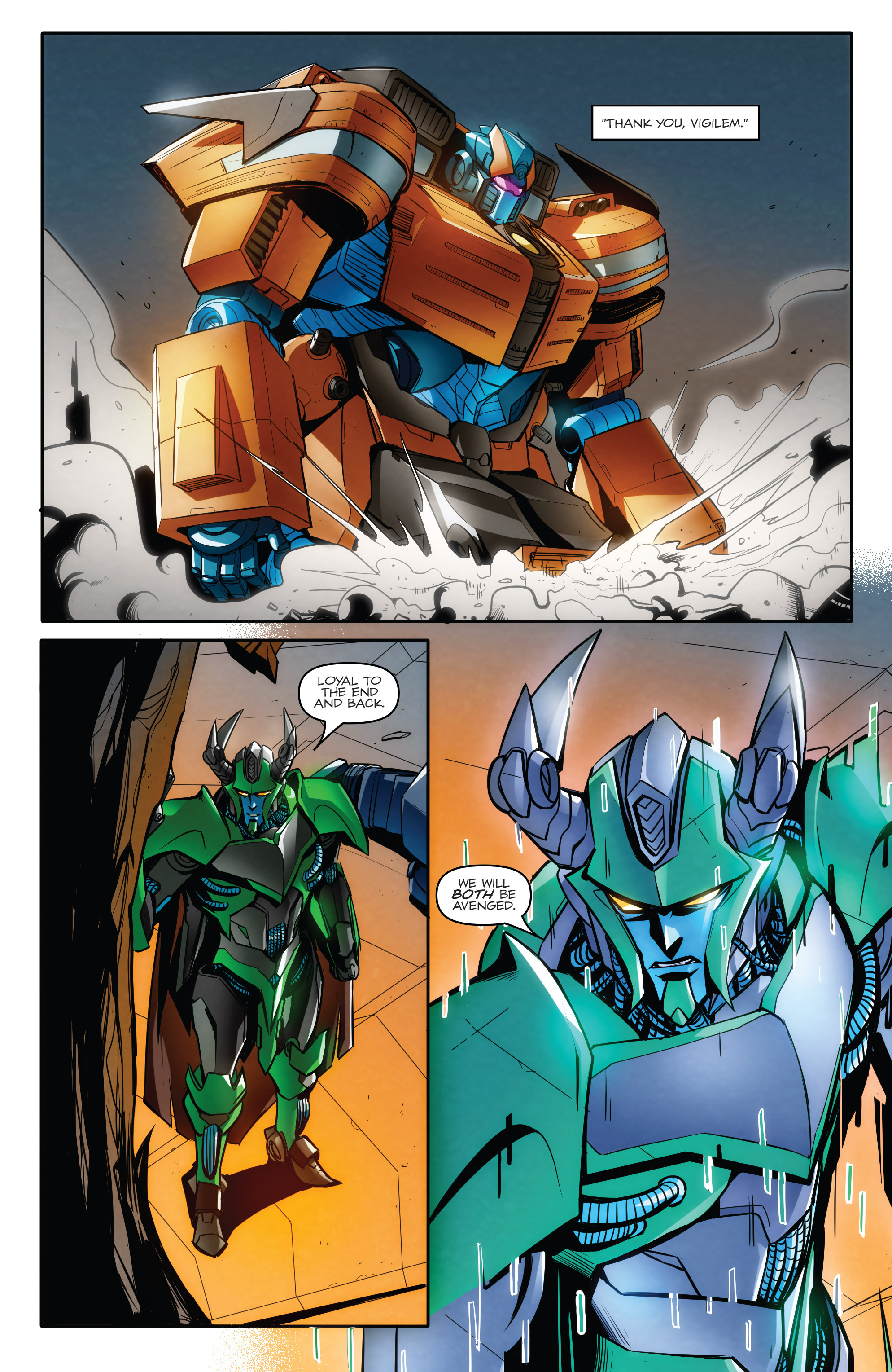 Read online Transformers: Till All Are One comic -  Issue #8 - 21