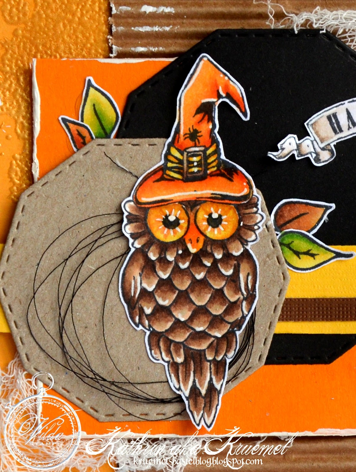 Kruemels Bastel-Blog: Eine Halloween-Karte