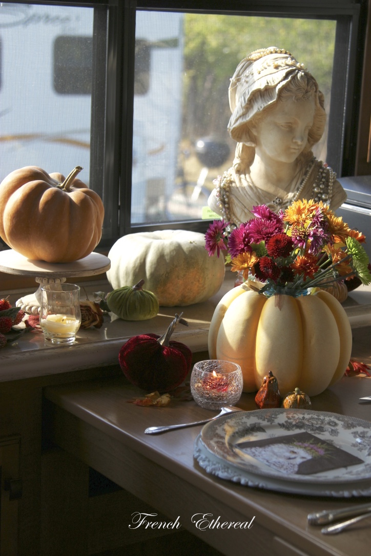 French Ethereal 10 Minute Faux Pumpkin Vase