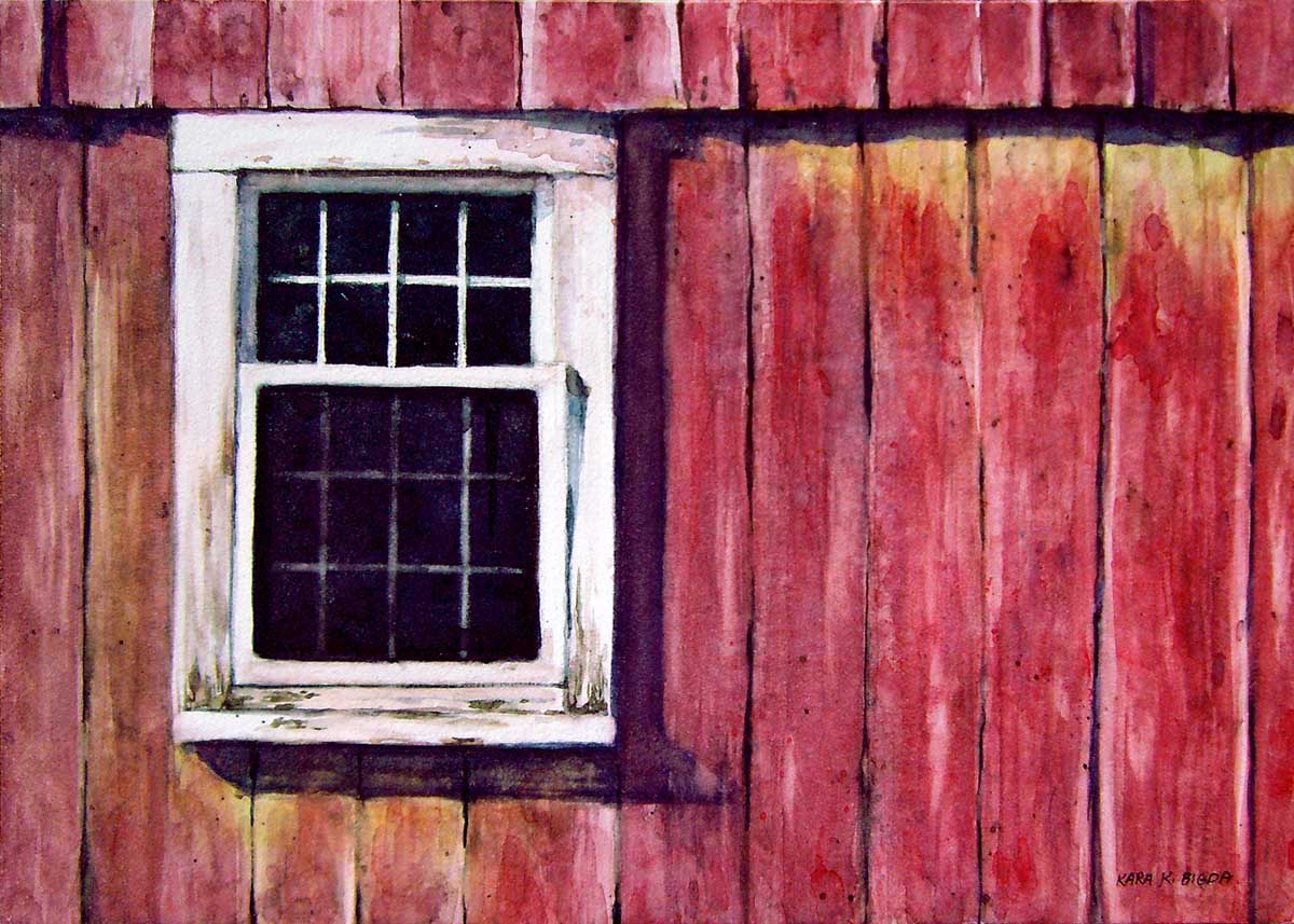 KARA K. BIGDA Barn Window