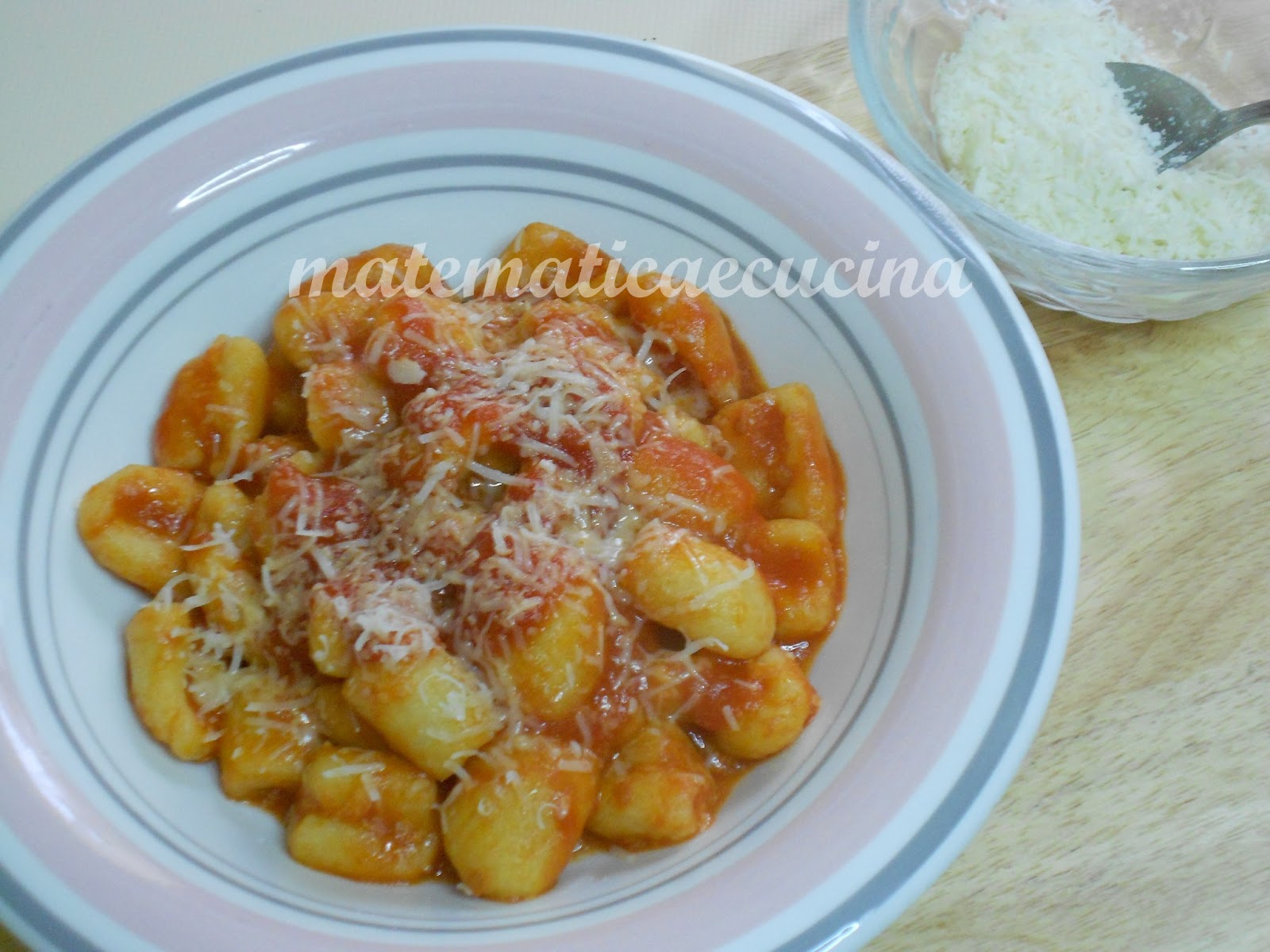 mtematicaecucina Pasta Fresca gli Gnocchi di Patate senza Uovo