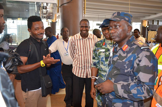 nigerian in yemen arrive home