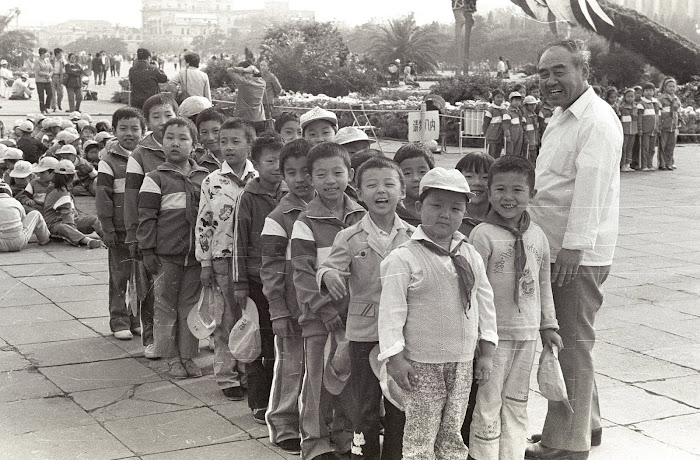 Pékin, Beijing, Tian Anmen, © L. Gigout, 1990