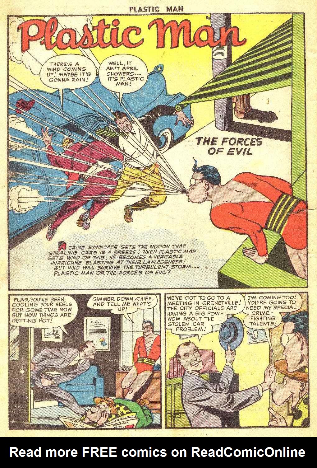 Read online Plastic Man (1943) comic -  Issue #51 - 26
