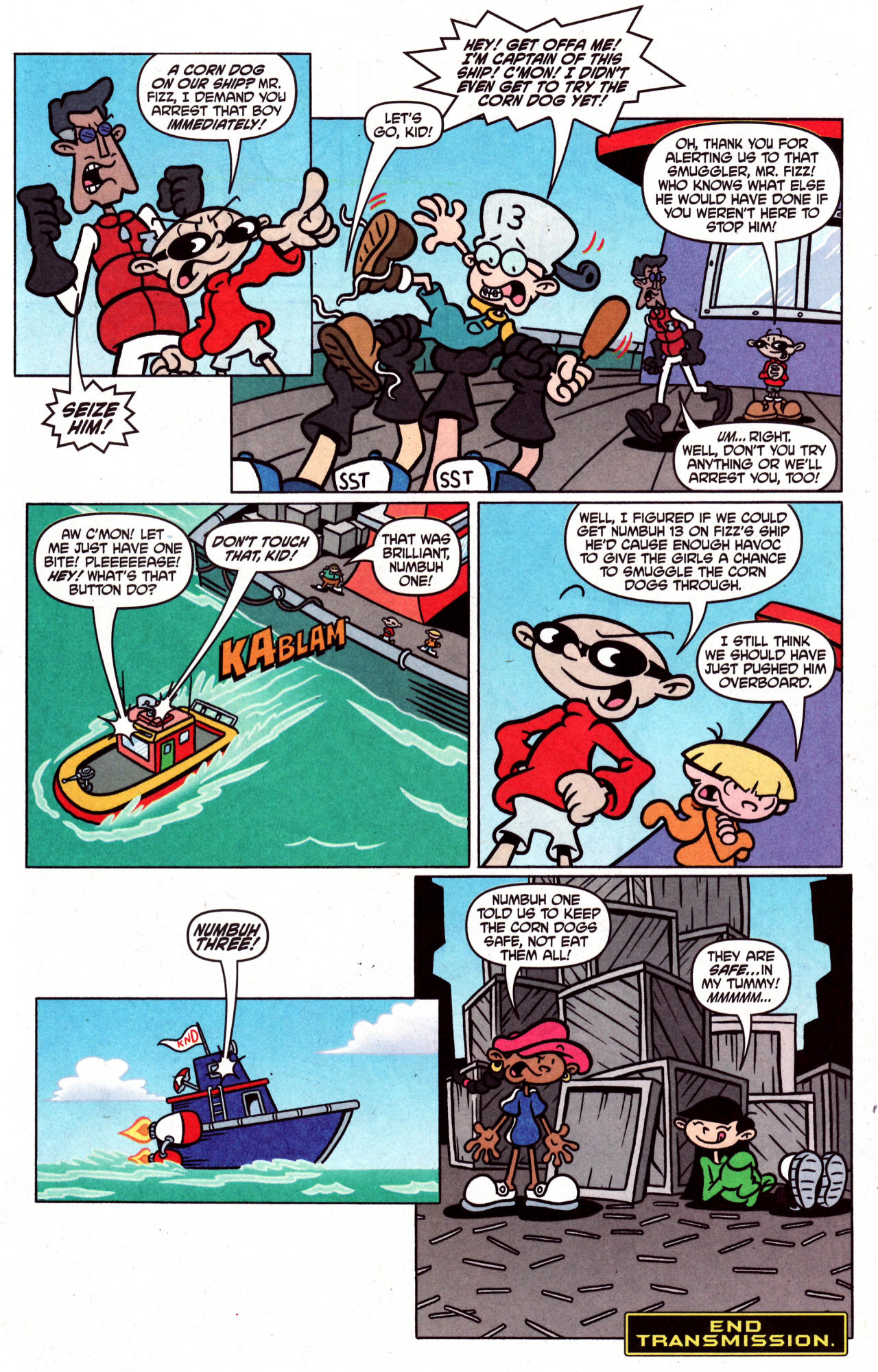 Read online Cartoon Network Action Pack comic -  Issue #21 - 23