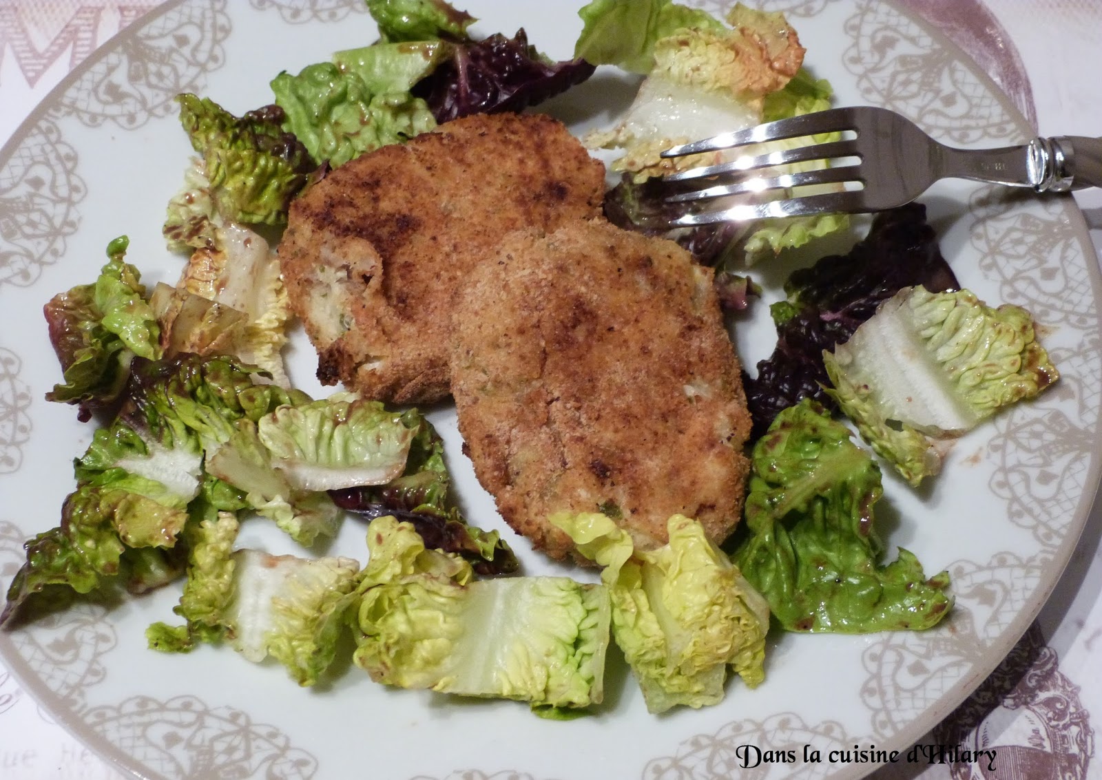 Dans la cuisine d'Hilary Crab cakes d'après une recette de Gordon