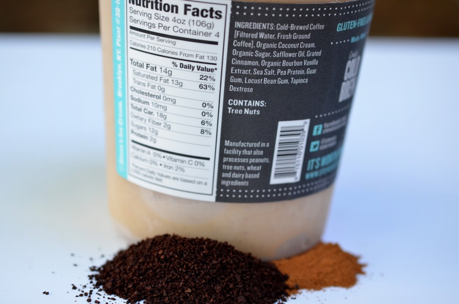 food and ice cream recipes REVIEW Steve's Cold Brewed Cinnamon Coffee