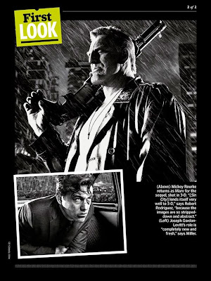 sin city sequel mickey rourke joseph gordon levitt