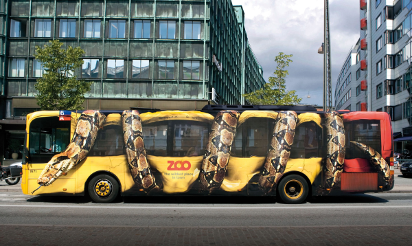 Transit Advertising Example