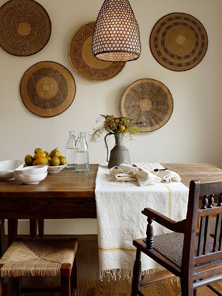 Decorar LAS Paredes CON Cestos DE Mimbre