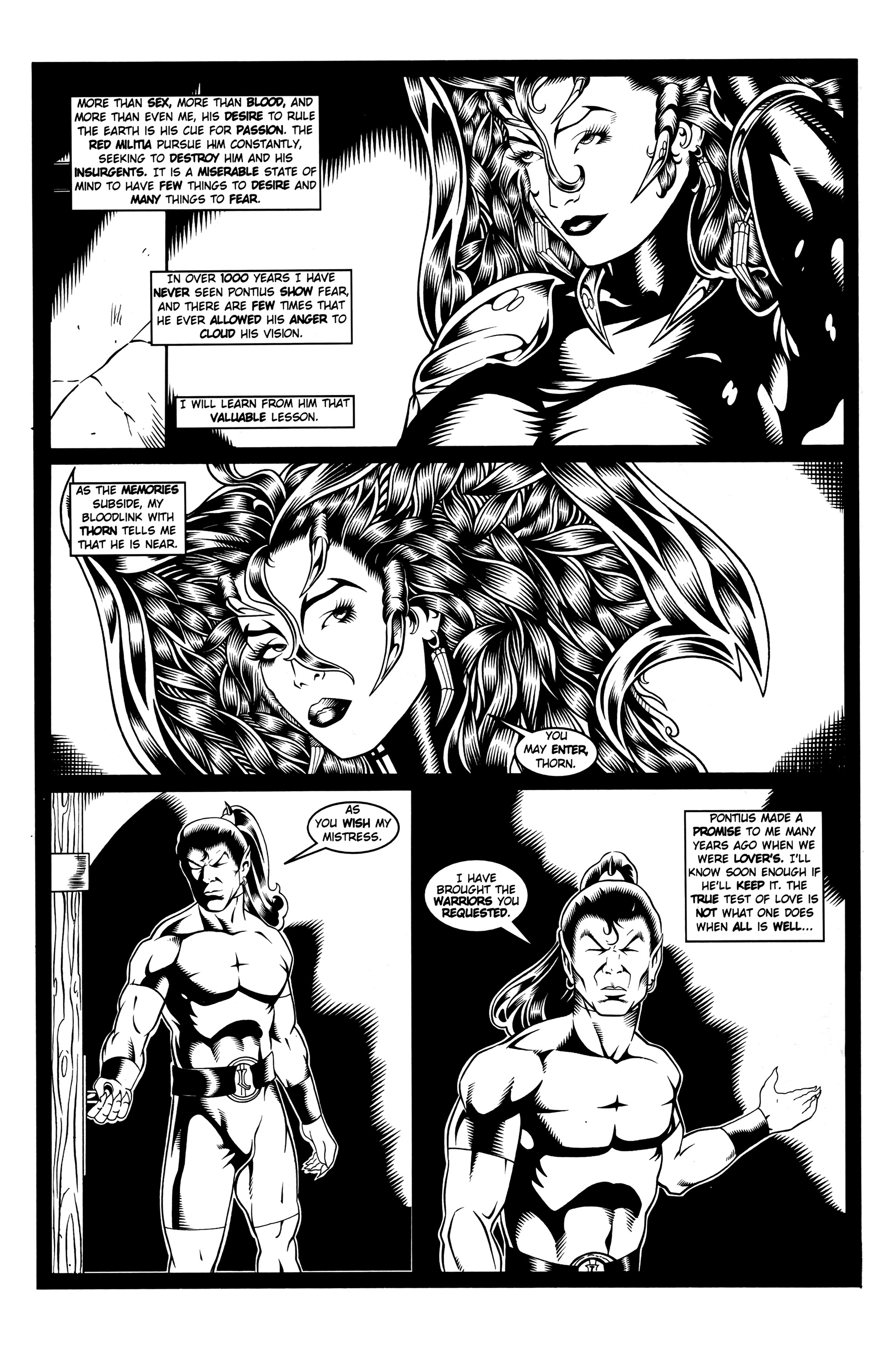 Read online Vamperotica comic -  Issue #33 - 9