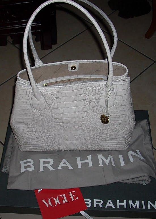 Lori S Blog Reviewore Brahmin Handbags And Accessories What I Have Been In Love With This Handbag Ever Since And Use It Daily Its Roomy Just About As Lovely Can Bee To Cute Pockets On The Inside
