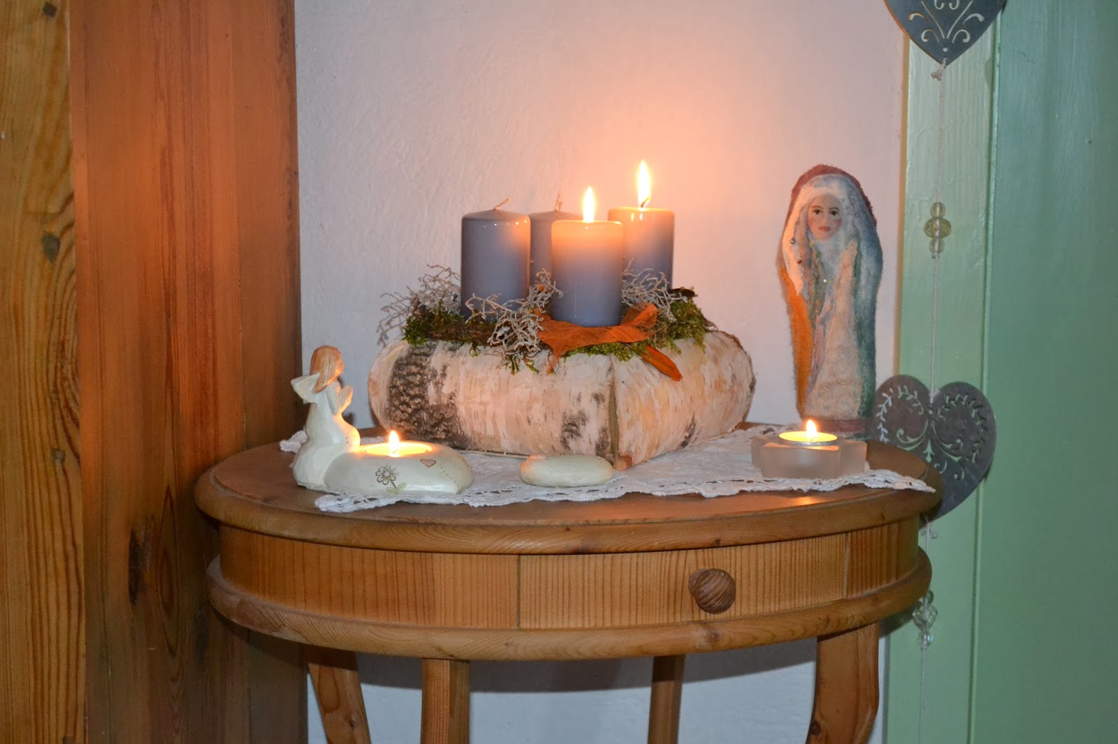 Waldviertler Filzstüberl: Ein Rückfall hat mich zu einer Blogpause