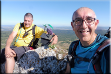 Ekia-Eskamelo mendiaren gailurra 1.287 m. - 2019ko irailaren 29an