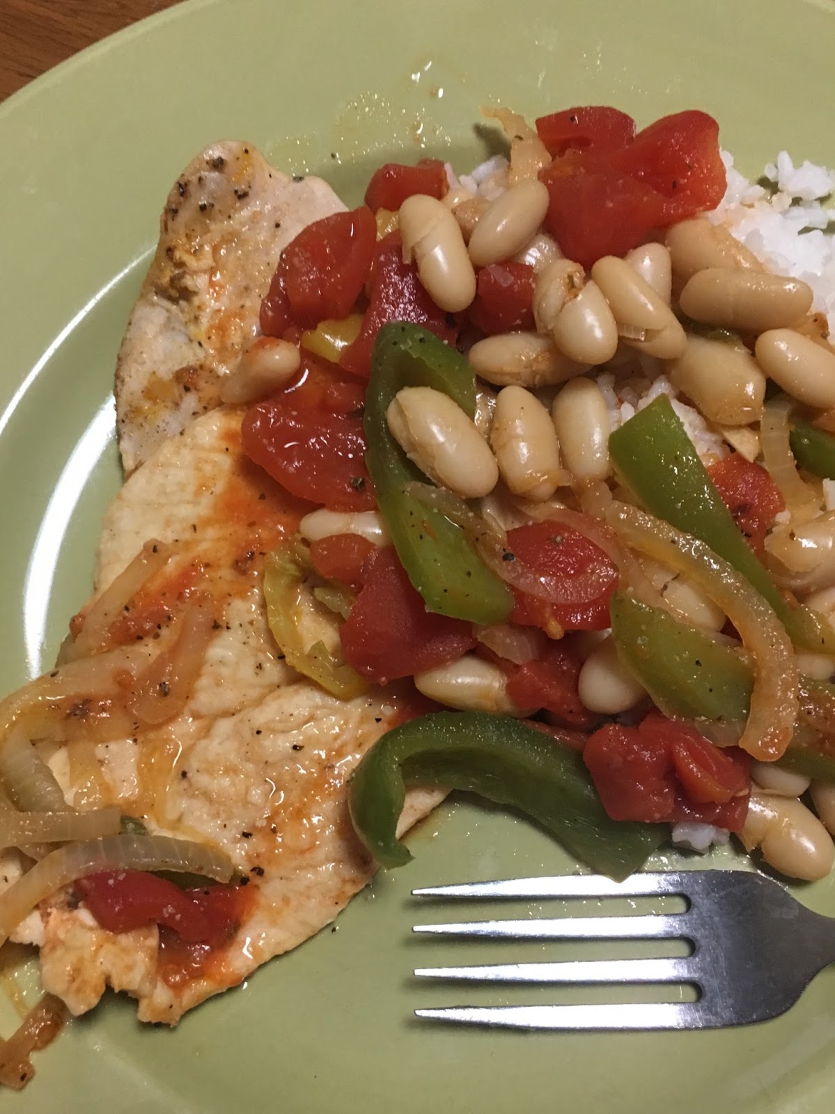 From Fat To Finish Line Weight Watchers Freestyle Chicken Cutlet and White Bean Recipe