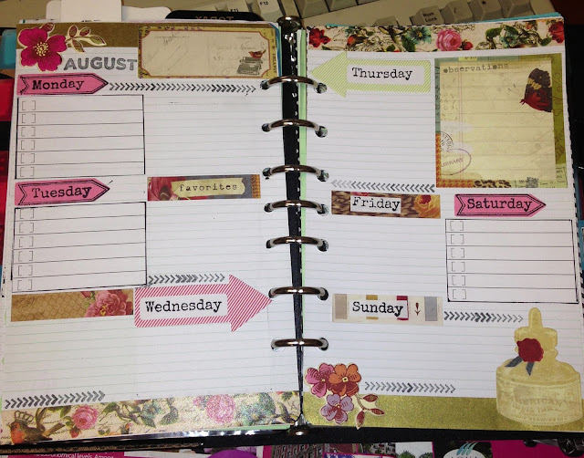 Craft Room Secrets: New series: Filofax decorated pages