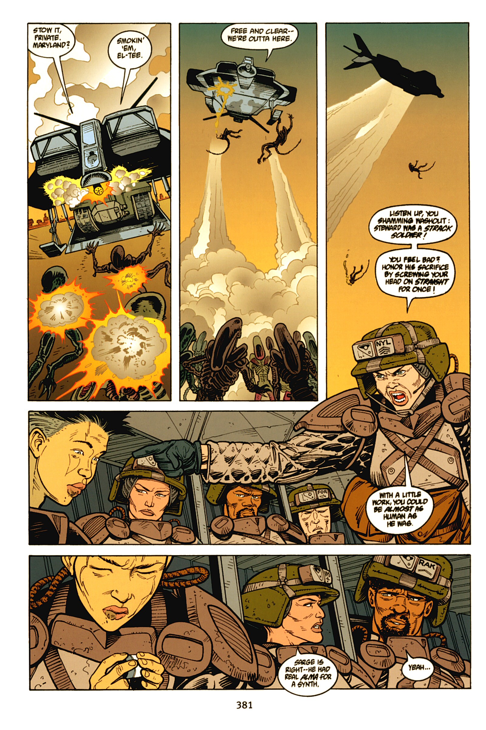 Read online Aliens Omnibus comic -  Issue # TPB 2 - 366