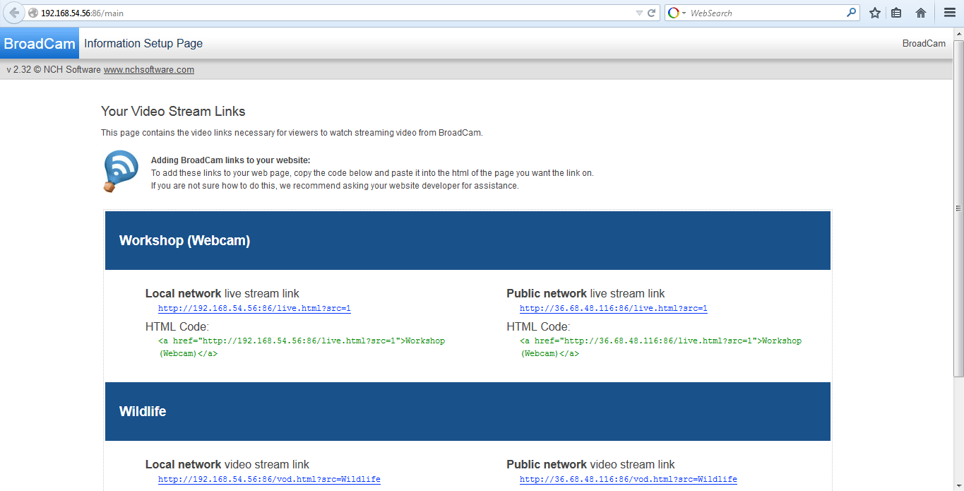 Iin Lesmana Membuat Server Video Streaming dengan Broadcam Live Video Streaming