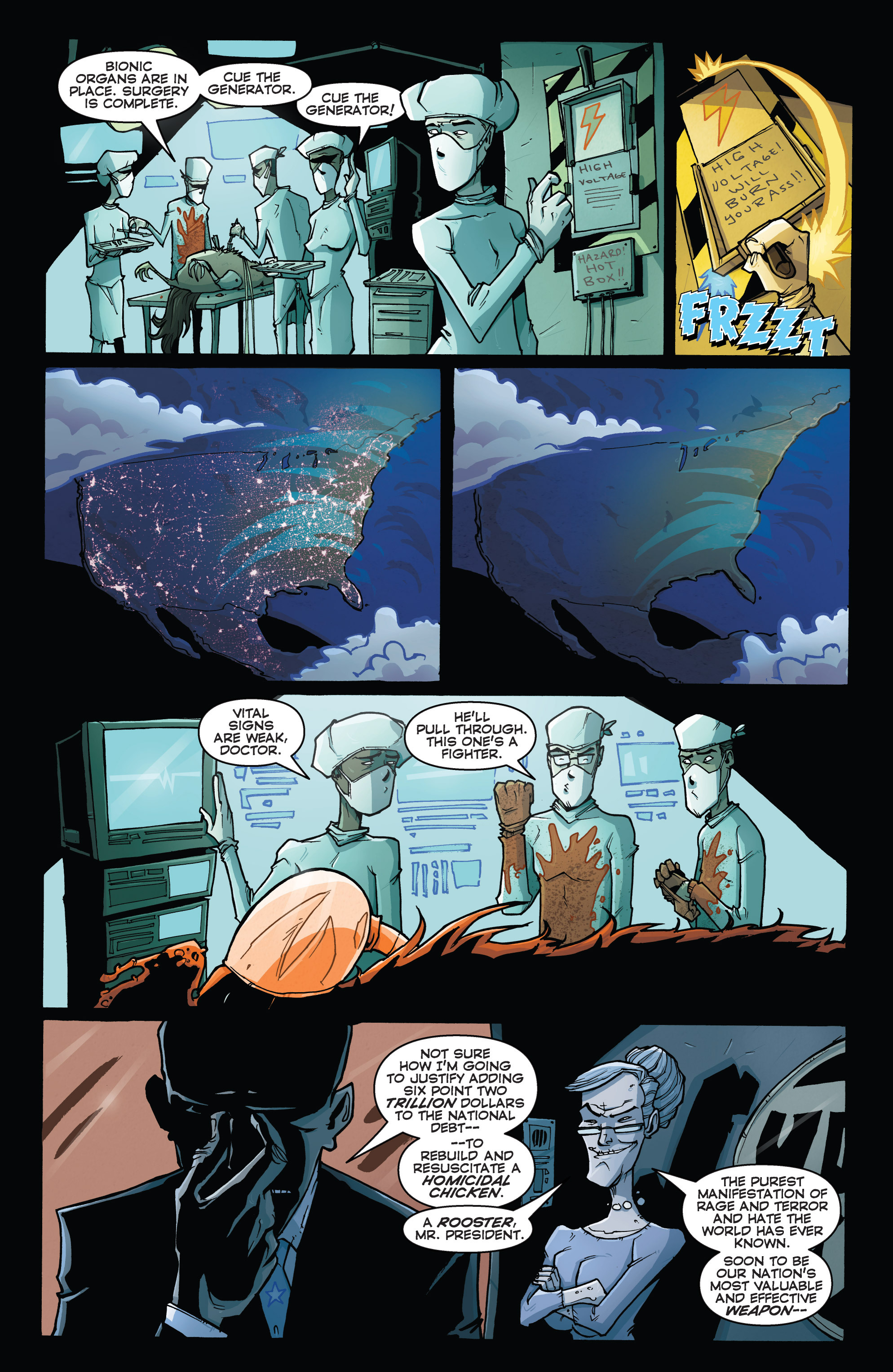 Read online Chew comic -  Issue # _TPB 6 - Space Cakes - 56
