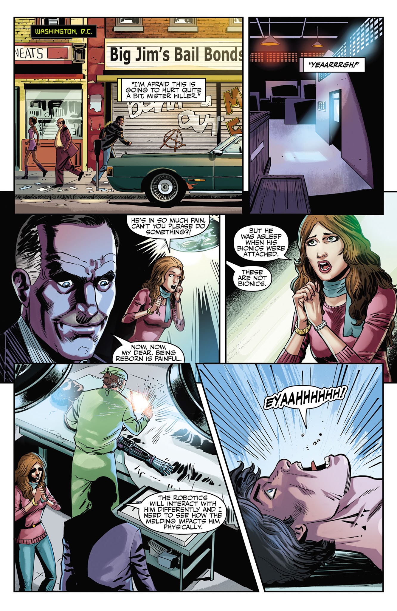 Read online The Six Million Dollar Man: Season Six comic -  Issue #6 - 9