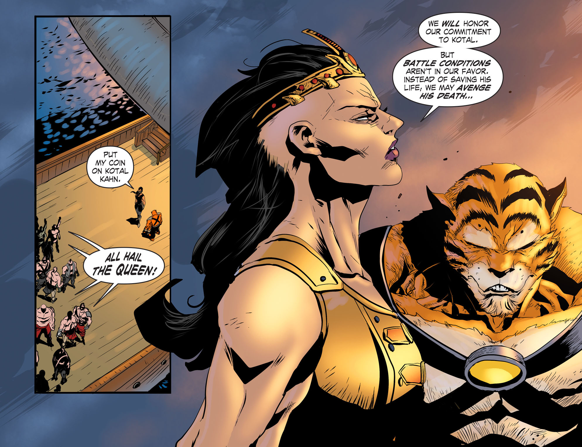 Read online Mortal Kombat X [I] comic -  Issue #26 - 19