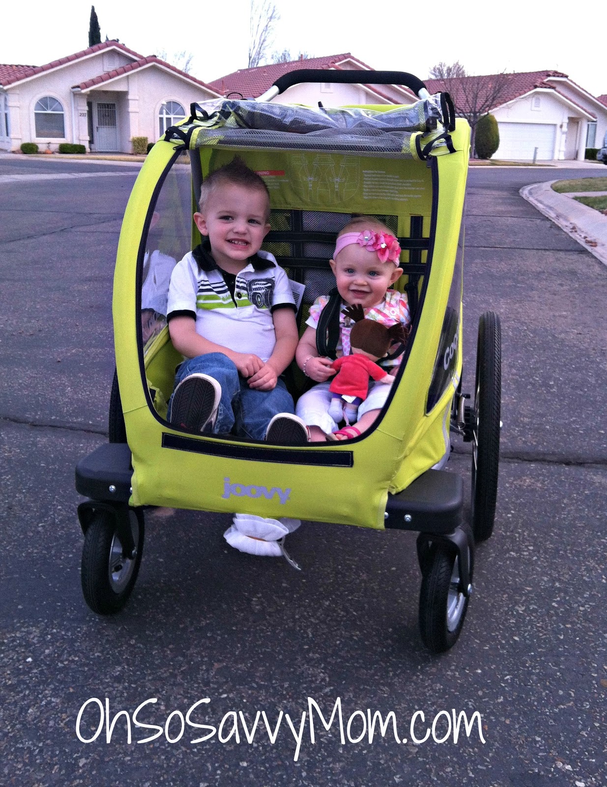 Joovy CocoonX2 Double Stroller- Review - Oh So Savvy Mom