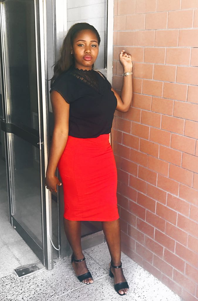 insecure girls relationships red bodycon skirt black lace top insecure girls relationships red bodycon skirt black lace top