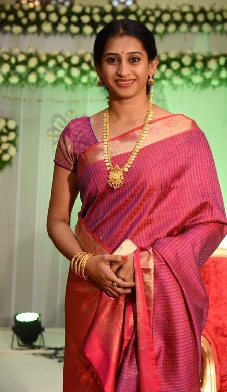 Tollywood Actress Meena Kumari Stills In Red Saree