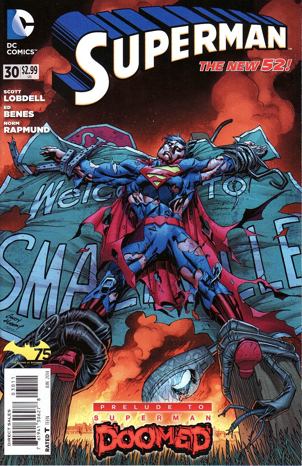 Supergirl Comic Box Commentary: Review: Superman #30