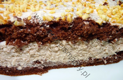 Ciasto z kremem bananowym Ciasto z kremem bananowym