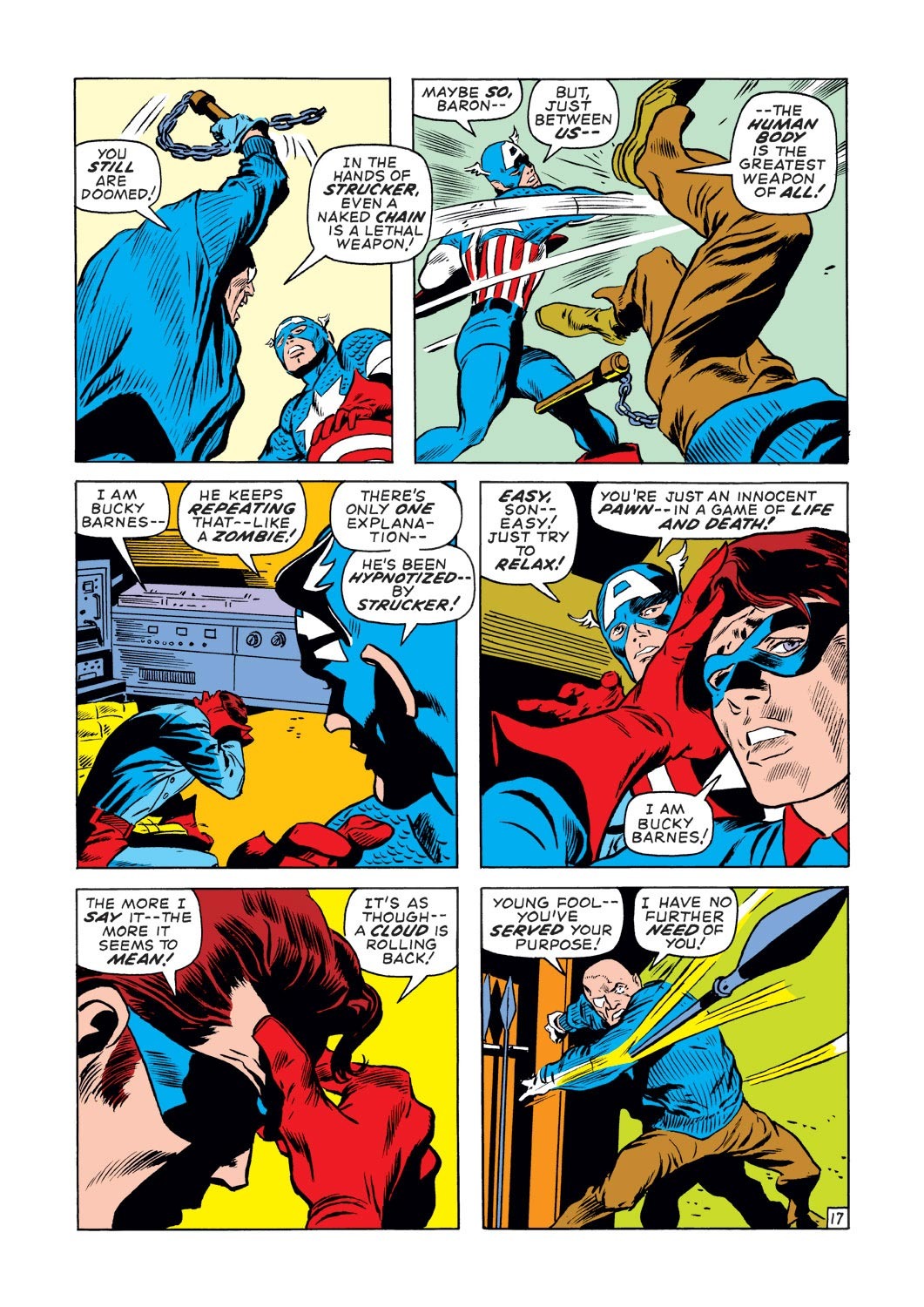 Read online Captain America (1968) comic - Issue #131 - 17
