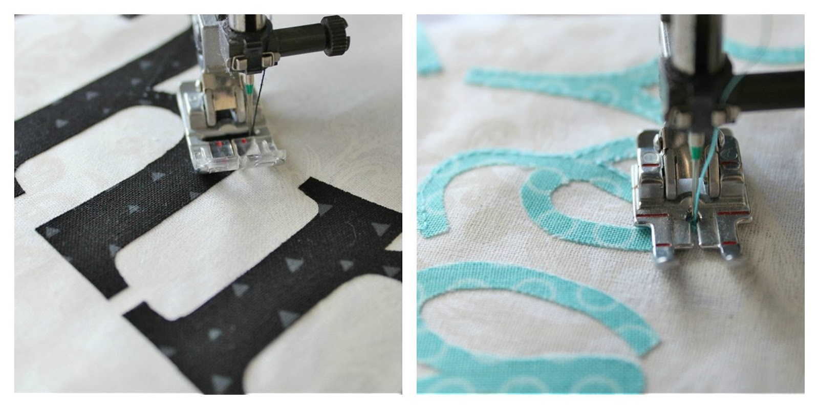 {Tutorial} Say It With Fabric Adding Lettering to Quilts Threadbare