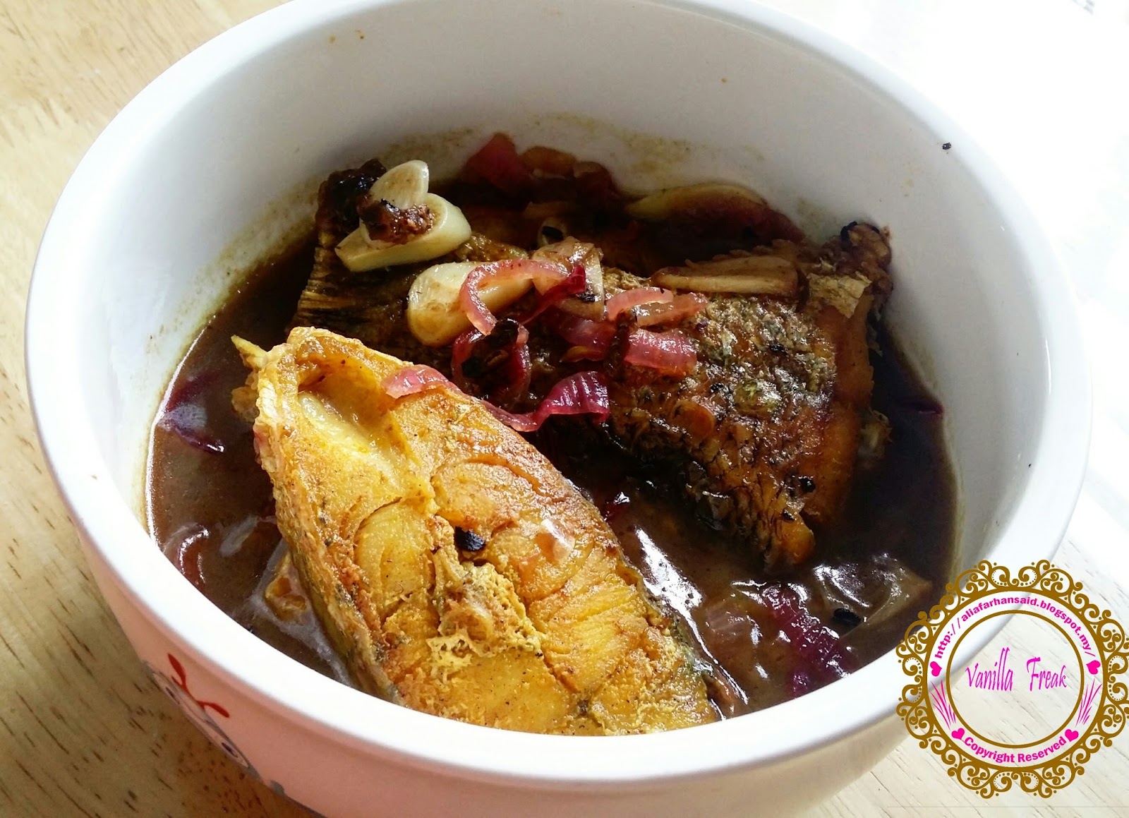 Resipi Berpantang Ikan Jenahak Masak Asam Vanilla Freak