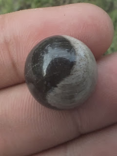 natural akik yin yang