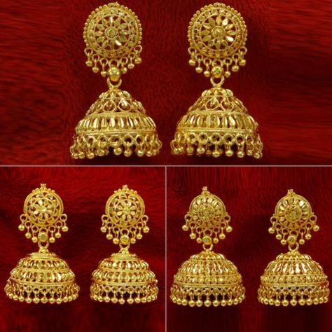 42 types latest earrings jhumka designs jewelry jhumka designs in gold tanishq with price