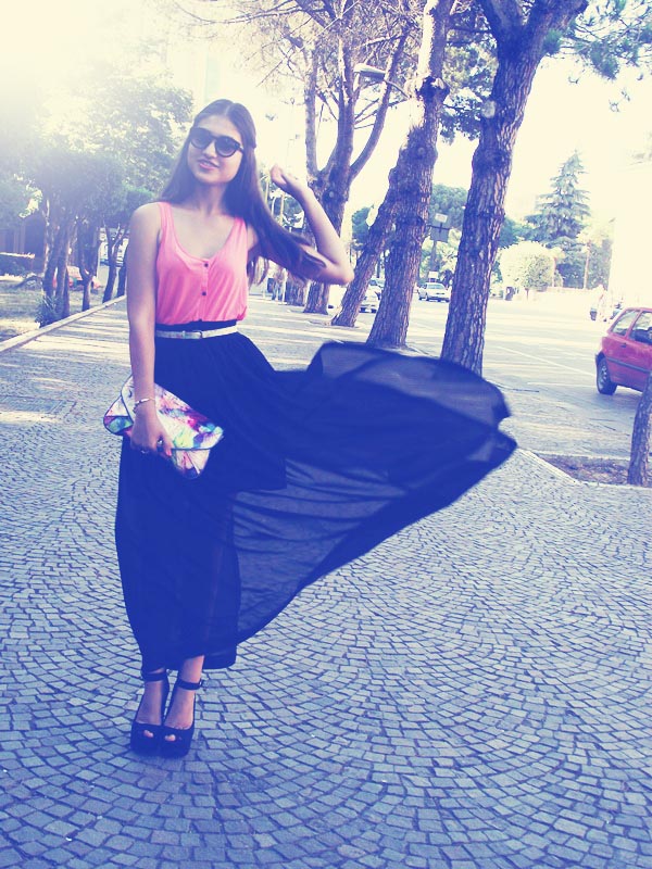 Kiki Book of Dreams - Black Transparent Skirt ~ Albania Fashion Bloggers