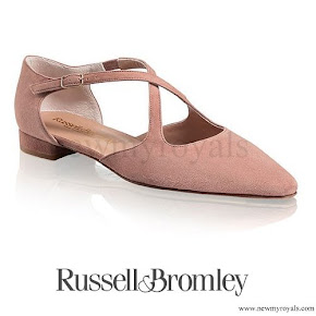 Kate Middleton wore Russell and Bromley Xpresso Crossover Flat shoes