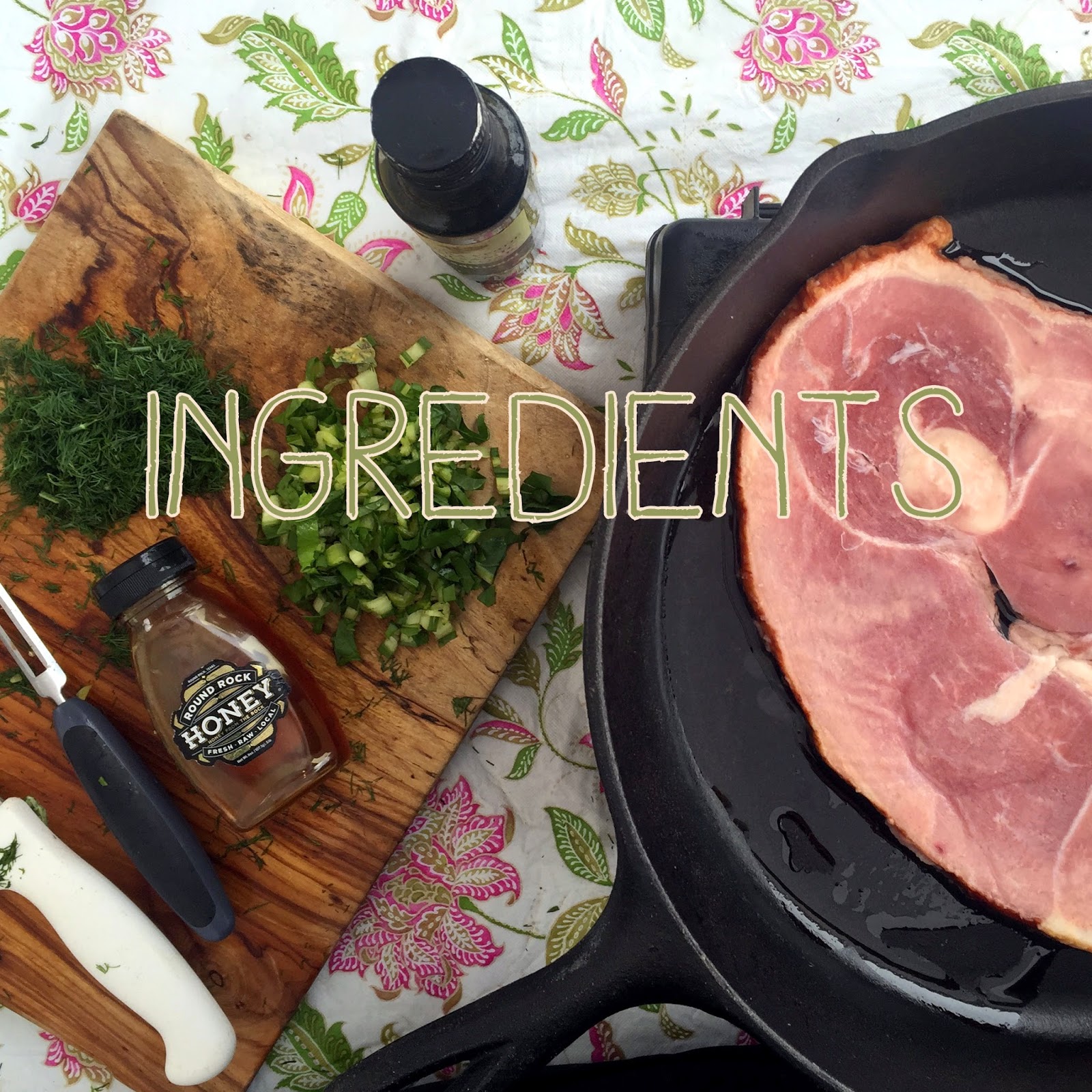 Notes from Maggie's Farm: Ten-Minute Meals Honey-Glazed Ham Steaks on