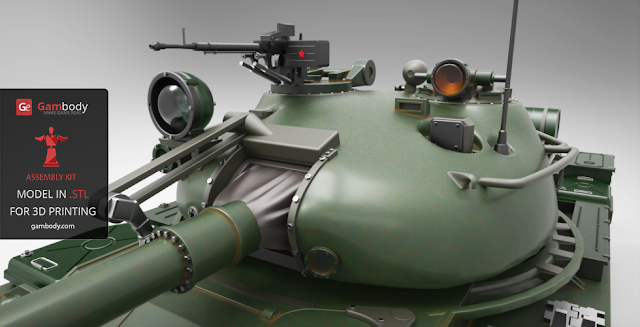T-62 tank World of Tanks model