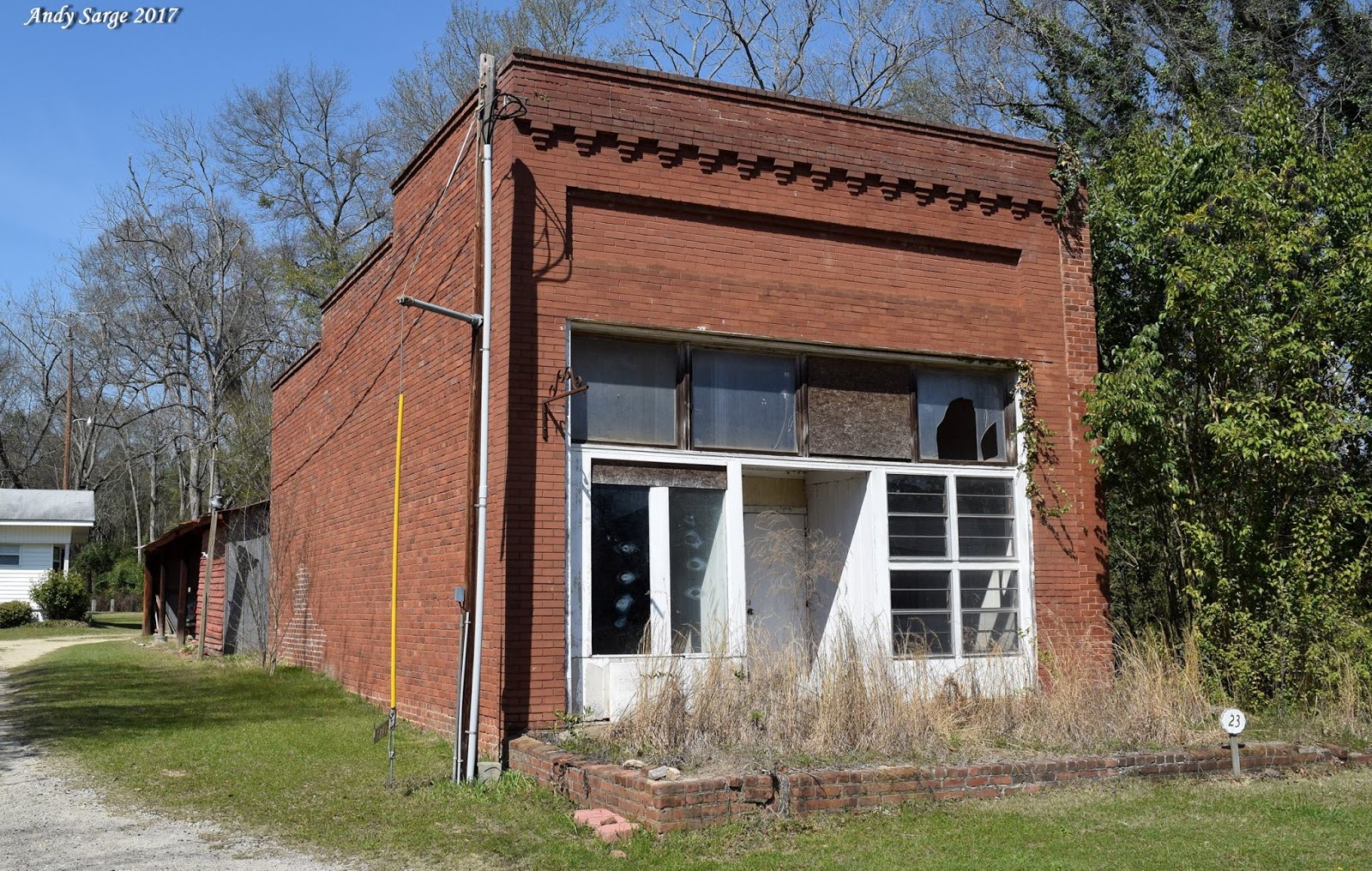 Old Commercial Building in Warthen