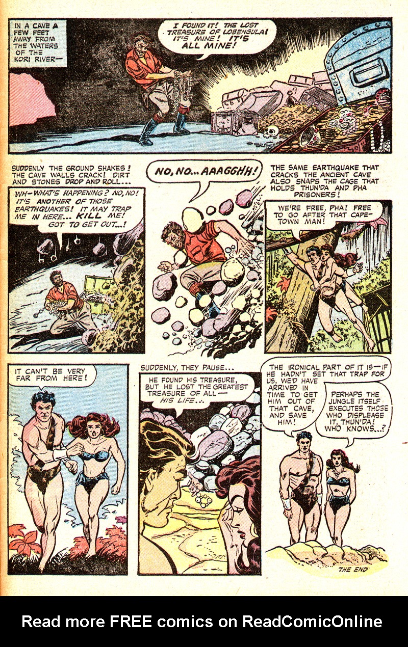 Read online Thun'da: King of the Congo comic -  Issue #5 - 31