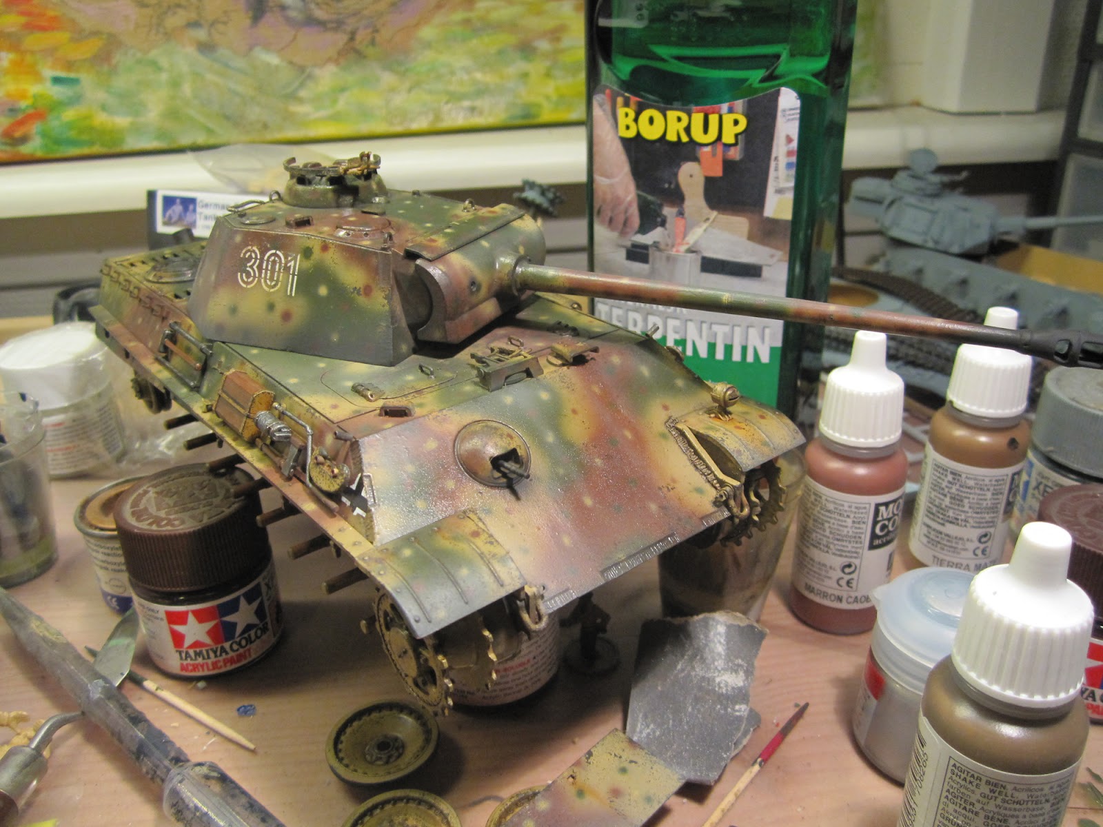 Panzer March Panther G Late Version Tamiya 35176