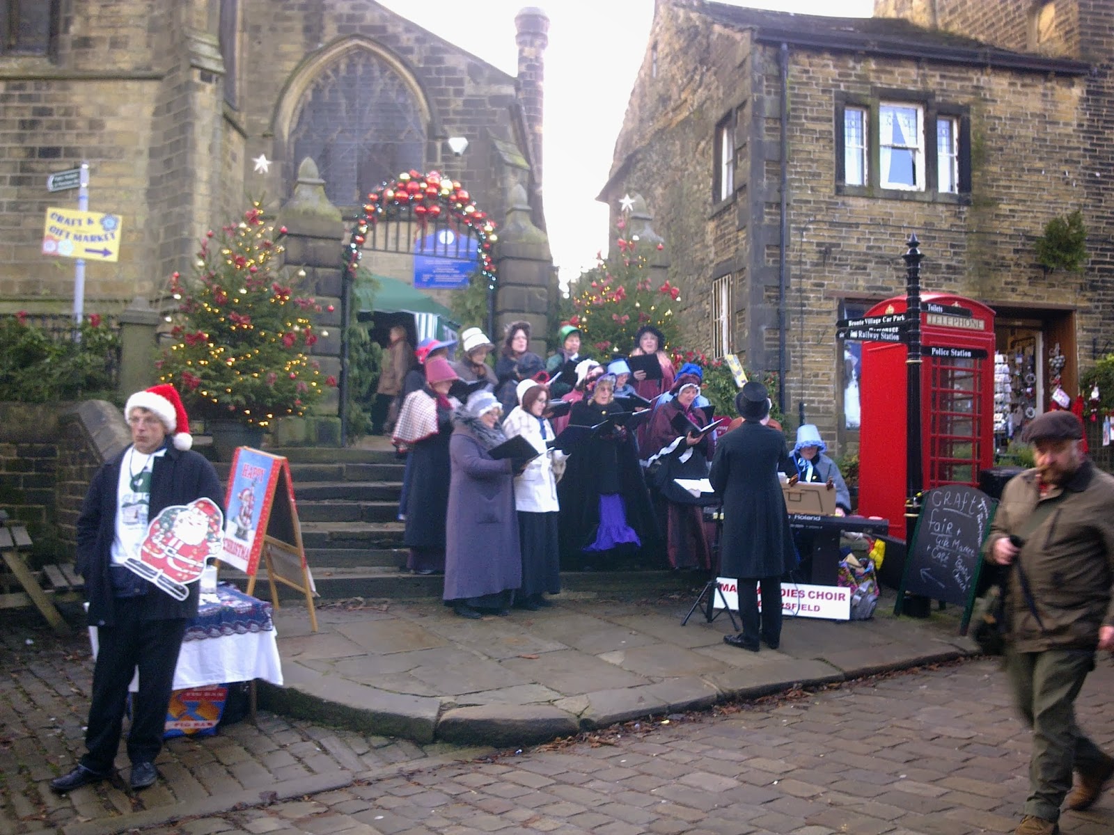 Samuel.R.Jackson Haworth at Christmas Fantastic Festive Feeling!